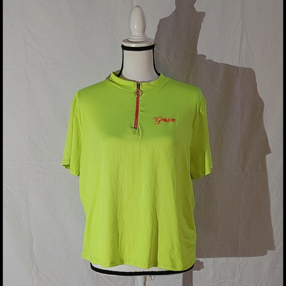 Queen Bee "Goddess" Cropped Top